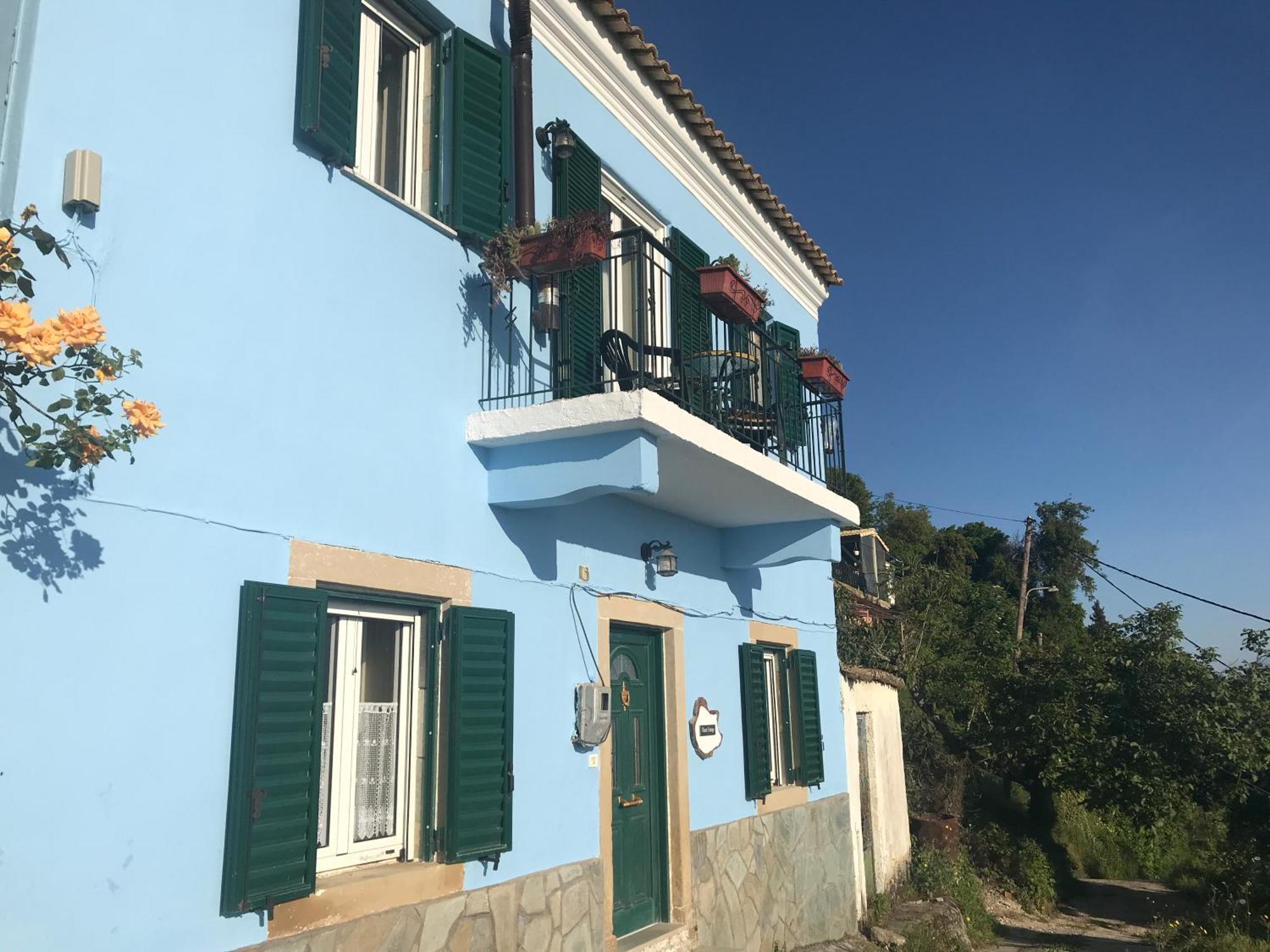 Theea Cottage - Wonderful Sea Views Chlomos 外观 照片